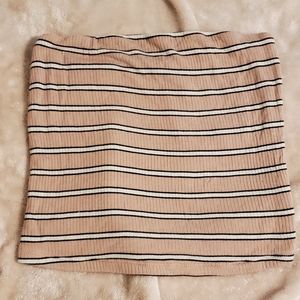 pink tube top